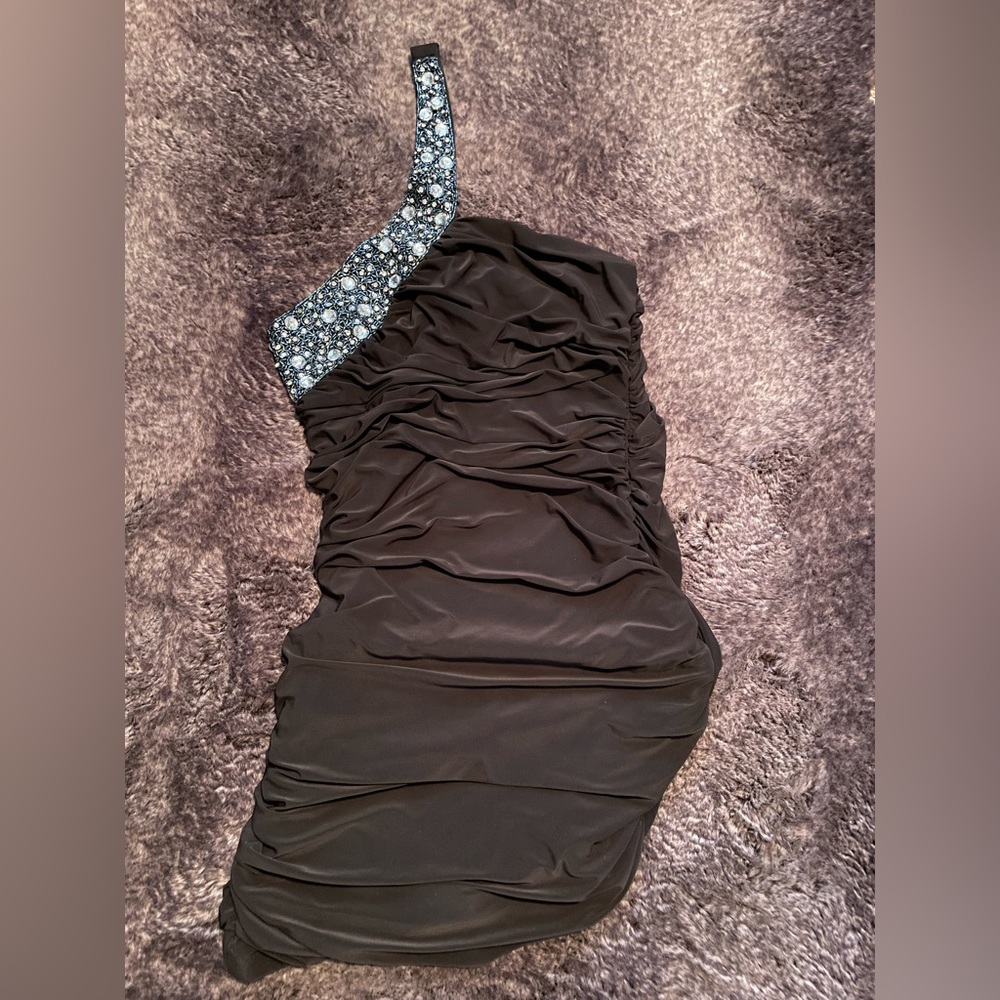 Semi formal black dress